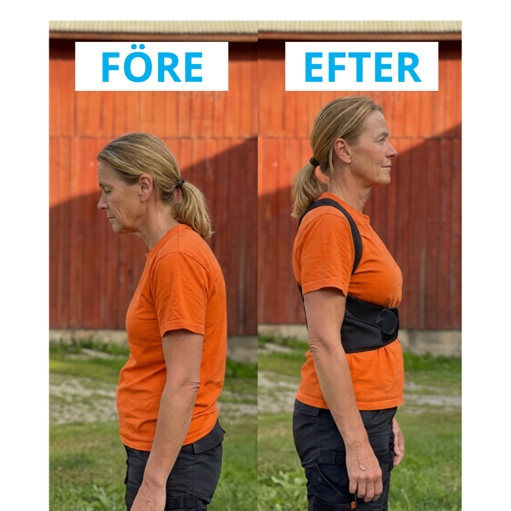 PostureFix™ – Ergonomiskt stöd för bättre hållning